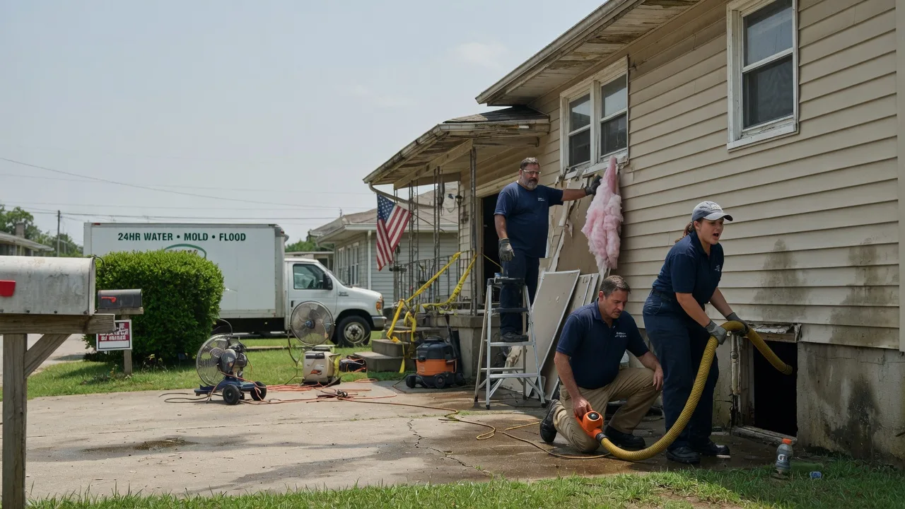 Water Damage Repair in Osage City, KS near me